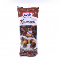 Кексы Kovis Колечки с шоколадно-ореховым кремом, 240 гр