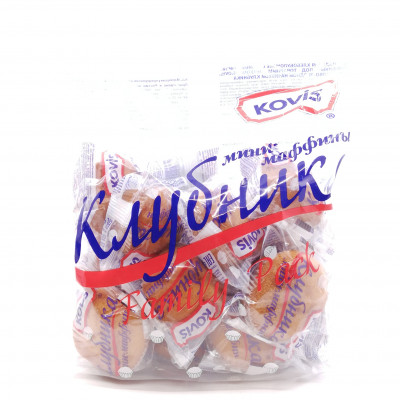 Кексы Kovis Клубника, 470 гр