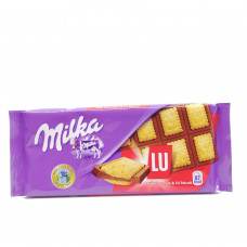 Шоколад Milka молочный с печеньем, 90г