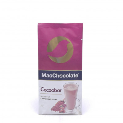 Какао MacChocolate Cacaobar, 20 гр