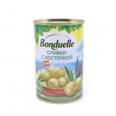 Оливки Bonduelle с косточкой, 300 гр ж/б