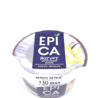 Йогурт Epica Кокос-Ваниль 6,3% 130 гр