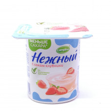 Йогурт Campina Нежный Клубника 1.2%, 100 гр