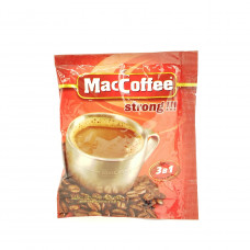 Кофе растворимый MacCoffee крепкий 3 в 1, 18 гр