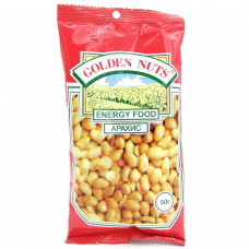 Арахис Golden Nuts жареный соленый, 50 гр