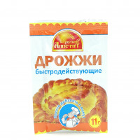 Дрожжи Русский Аппетит сухие быстродействующие, 11 гр