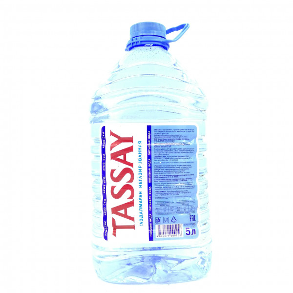 Передай водички техник. Вода Тассай. Питьевая вода h. Негазированная Тасай. Вода питьевая 5л состав.