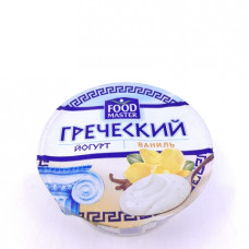Йогурт Food Master Греческий Ваниль, 130 гр