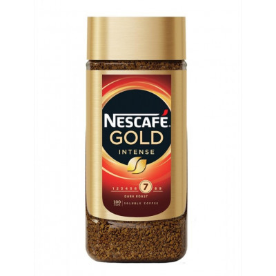 Кофе растворимый Nescafe Gold Inteno, 85 гр ст\б
