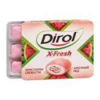 Жевательная резинка Dirol X-fresh Арбузный лед 18 гр