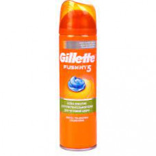 Гель для бритья Gillet Fusion 5 для чувствит кожи с охлажд эффектом 200мл