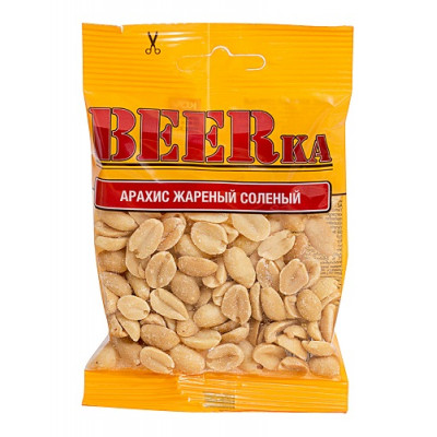 Арахис Beerka жареный, 90 гр