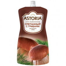 Соус майонезный Astoria Сметанный с грибами 42%, 233 гр
