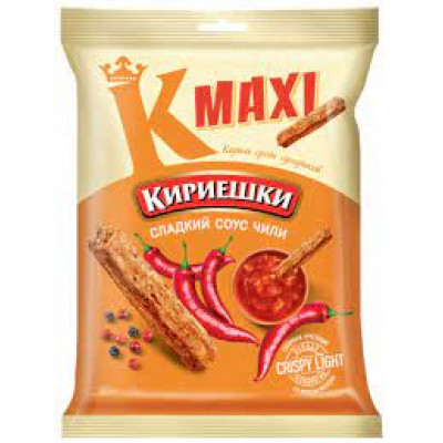 Кириешки Maxi Сладкий соус Чили, 60 гр