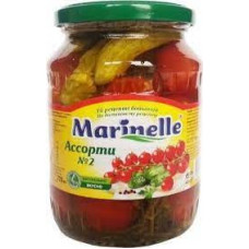 Ассорти Marinelle (огурцы и помидоры) 720 мл ст/б