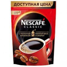 Кофе растворимый Nescafe Classiс с молотой арабикой, 60 гр м/у