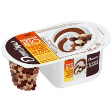 Йогурт Даниссимо Danone Фантазия Хрустящие шарики в шоколаде 6,9% 105 гр