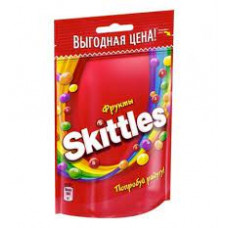 Жевательные конфеты Skittles фруктовый вкус 70 гр