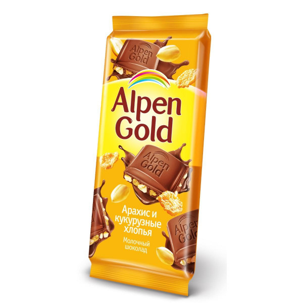 Шоколад Alpen Gold клубника йогурт, 85г