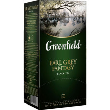 Чай черный Greenfield Earl Grey Fantasy, 25 шт*1,5 гр