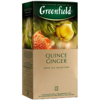 Чай зеленый Greenfield «Quince Cinger», 25 шт*1,5 гр