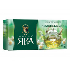 Чай зеленый Принцесса Ява Нежный Жасмин, 25 шт*1,5 гр