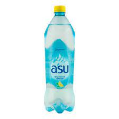 Вода газированная Асу Лимон-Лайм, 1 л