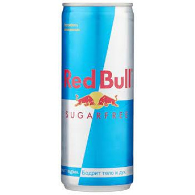 Энергетический напиток Red Bull без сахара 0,25 л ж/б