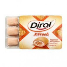 Жевательная резинка Dirol X-fresh Ледяной мандарин 18 гр