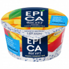 Йогурт Epica Манго-Семена чиа 5.0% 130 гр