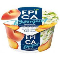 Йогурт Epica Bouquet с персиком и жасмином 4.8%, 130 гр