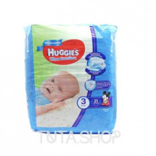 Подгузники детские Huggies Ultra Comfort для мальчиков, 5-9кг 21шт.