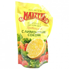Майонез Махеевъ Провансаль с лимонным соком, 50.5% 770 гр д/п