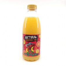 Напиток Актуаль сывороточный с соком апельсин и манго, 930г