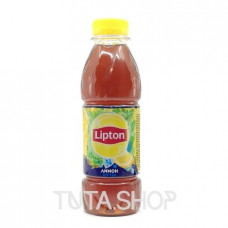 Чай холодный Lipton Ice Tea черный Лимон, 0.5л