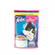 Корм для котят Felix Курица в желе, 85 гр
