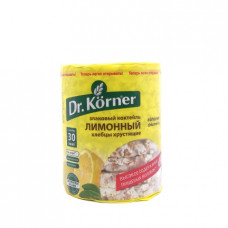 Хлебцы Dr. Korner хрустящие Злаковый коктейль Лимонный, 100г