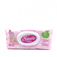 Влажные салфетки Smile детские гипоаллергенные, 72шт.