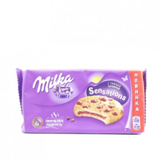 Печенье Milka Sensations Какао-Кусочками шоколада, 156 гр