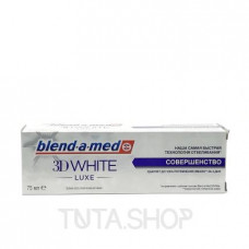 Паста зубная BLEND-A-MED 3D WHITE Luxe Совершенство, 75 мл