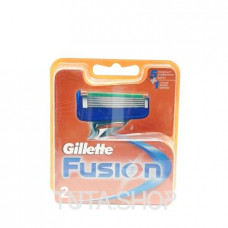 Кассеты сменные для бритья Gillette FUSION, 2шт.