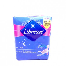 Прокладки Libresse Ultra ночные 8шт