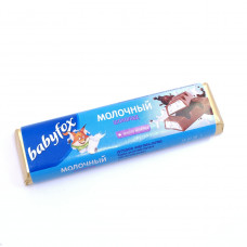 Шоколад Babyfox молочный 47гр