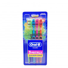 Зубная щетка  Oral-B Colors 4шт