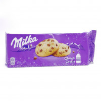Печенье Milka с кусочками шоколада, 168 гр