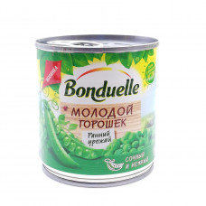 Горошек зеленый Bonduelle молодой, 200 гр ж/б
