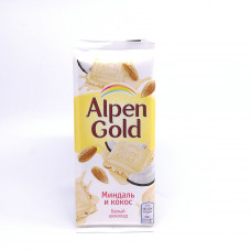 Шоколад Alpen Gold миндаль и кокос 85 гр
