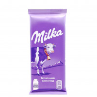 Шоколад Milka молочный, 90 гр