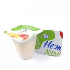 Йогурт Нежный Легкий с соком персика 0.1%, 95г