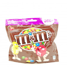 Драже M&M's молочный шоколад, 360г